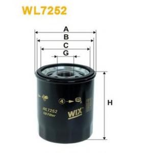 маслен филтър WIX FILTERS WL7252 
