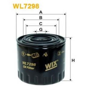 маслен филтър WIX FILTERS WL7298 