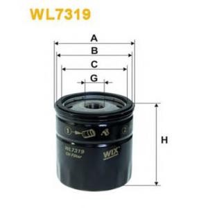 маслен филтър WIX FILTERS WL7319 