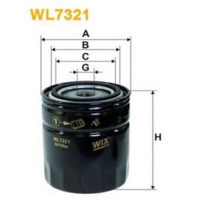маслен филтър WIX FILTERS WL7321 