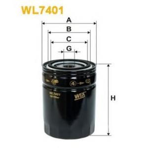 маслен филтър WIX FILTERS WL7401