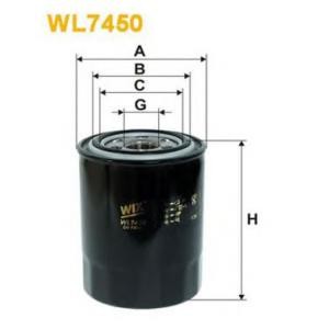 маслен филтър WIX FILTERS WL7450 