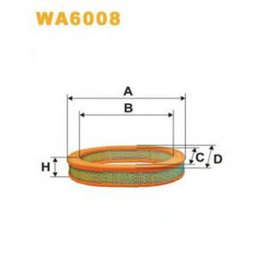 въздушен филтър WIX FILTERS WA6008