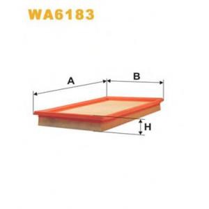 въздушен филтър WIX FILTERS WA6183