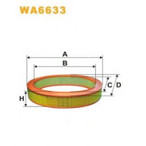 въздушен филтър WIX FILTERS WA6633