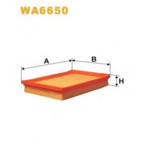 въздушен филтър WIX FILTERS WA6650