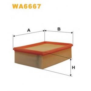 въздушен филтър WIX FILTERS WA6667