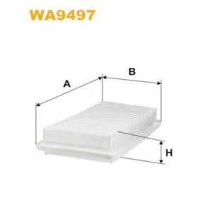 въздушен филтър WIX FILTERS WA9497