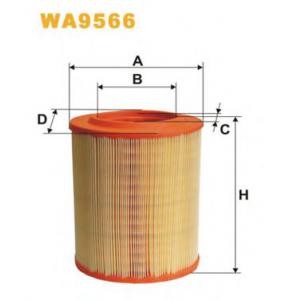 въздушен филтър WIX FILTERS WA9566