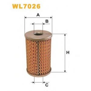 хидравличен филтър, управление WIX FILTERS WL7026 