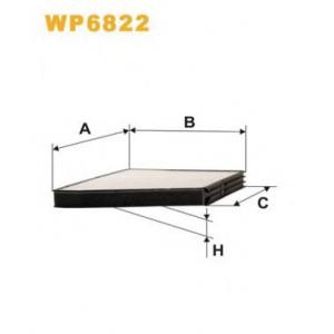 филтър купе WIX FILTERS WP6822 