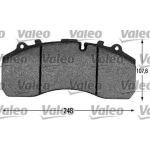 накладки VALEO 541679