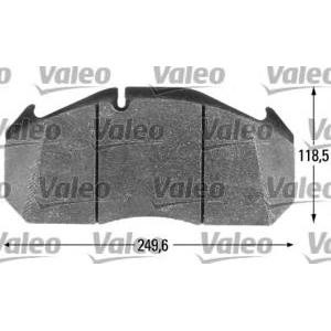 накладки VALEO 541650
