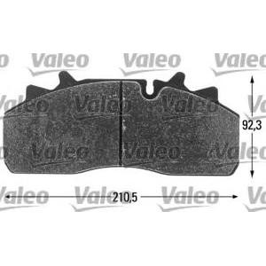 накладки VALEO 541694