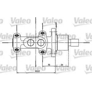 спирачна помпа VALEO 350821 