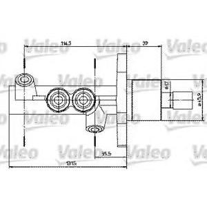 спирачна помпа VALEO 402314 