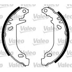 комплект спирачни челюсти VALEO 554658 