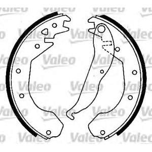 комплект спирачни челюсти VALEO 553784