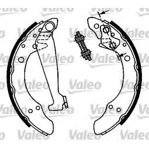 комплект спирачни челюсти VALEO 554728