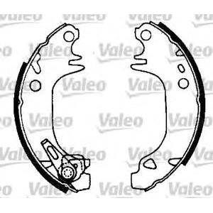 комплект спирачни челюсти VALEO 553710