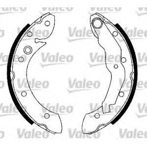 комплект спирачни челюсти VALEO 562551 