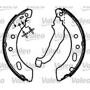 комплект спирачни челюсти VALEO 562597