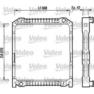 воден радиатор VALEO 730380 