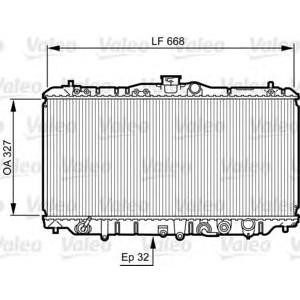 воден радиатор VALEO 730429
