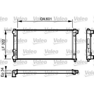 воден радиатор VALEO 730542