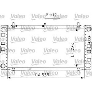 воден радиатор VALEO 730578 