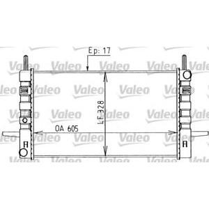воден радиатор VALEO 730589