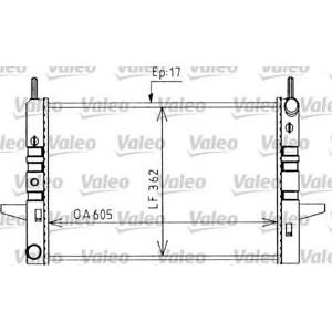 воден радиатор VALEO 730590 