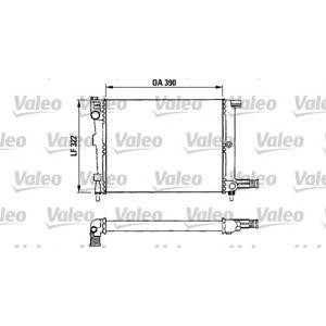 воден радиатор VALEO 730632