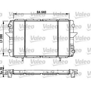 воден радиатор VALEO 730940 