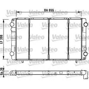 воден радиатор VALEO 730944 