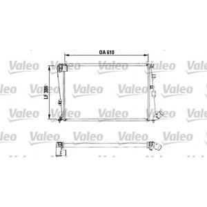 воден радиатор VALEO 730959 