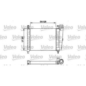 воден радиатор VALEO 730991 