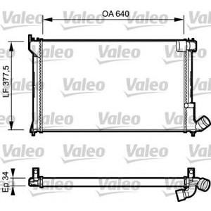 воден радиатор VALEO 731289 