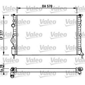 воден радиатор VALEO 731379 