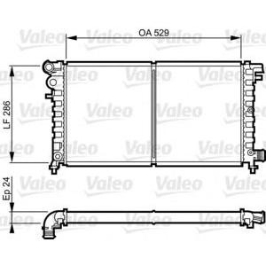воден радиатор VALEO 731530 