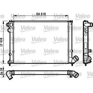 воден радиатор VALEO 731573 