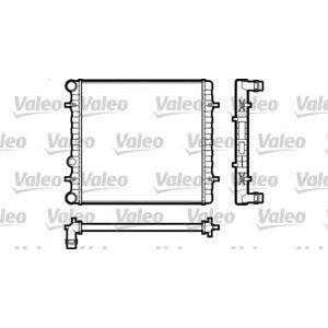 воден радиатор VALEO 731606 