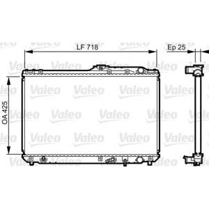воден радиатор VALEO 731684 