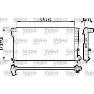 воден радиатор VALEO 731744