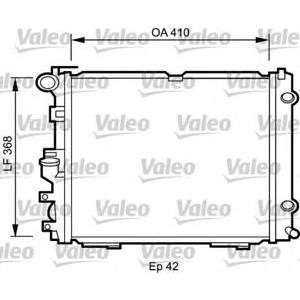 воден радиатор VALEO 732094 