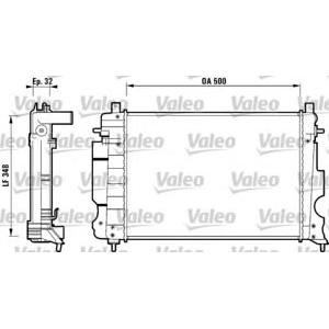 воден радиатор VALEO 732122 