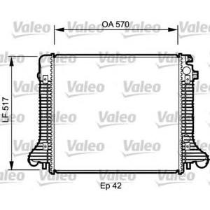 воден радиатор VALEO 732304 