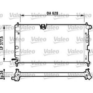 воден радиатор VALEO 732347 