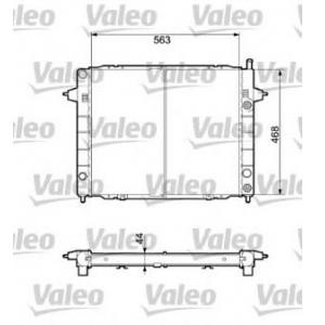 воден радиатор VALEO 732432 