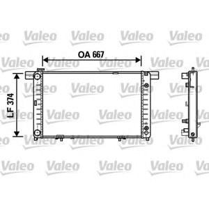 воден радиатор VALEO 732454 